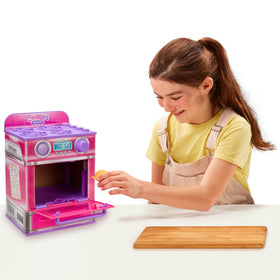 Cookeez Makery Cinnamon Treatz Oven dough mixing action supports fine motor fun