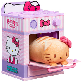 Cookeez Makery Hello Kitty and Friends oven playset with interactive bake experience.