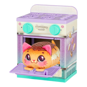 Dough mold in the Lil' Bakez Oven helps shape a plush treat with ease.