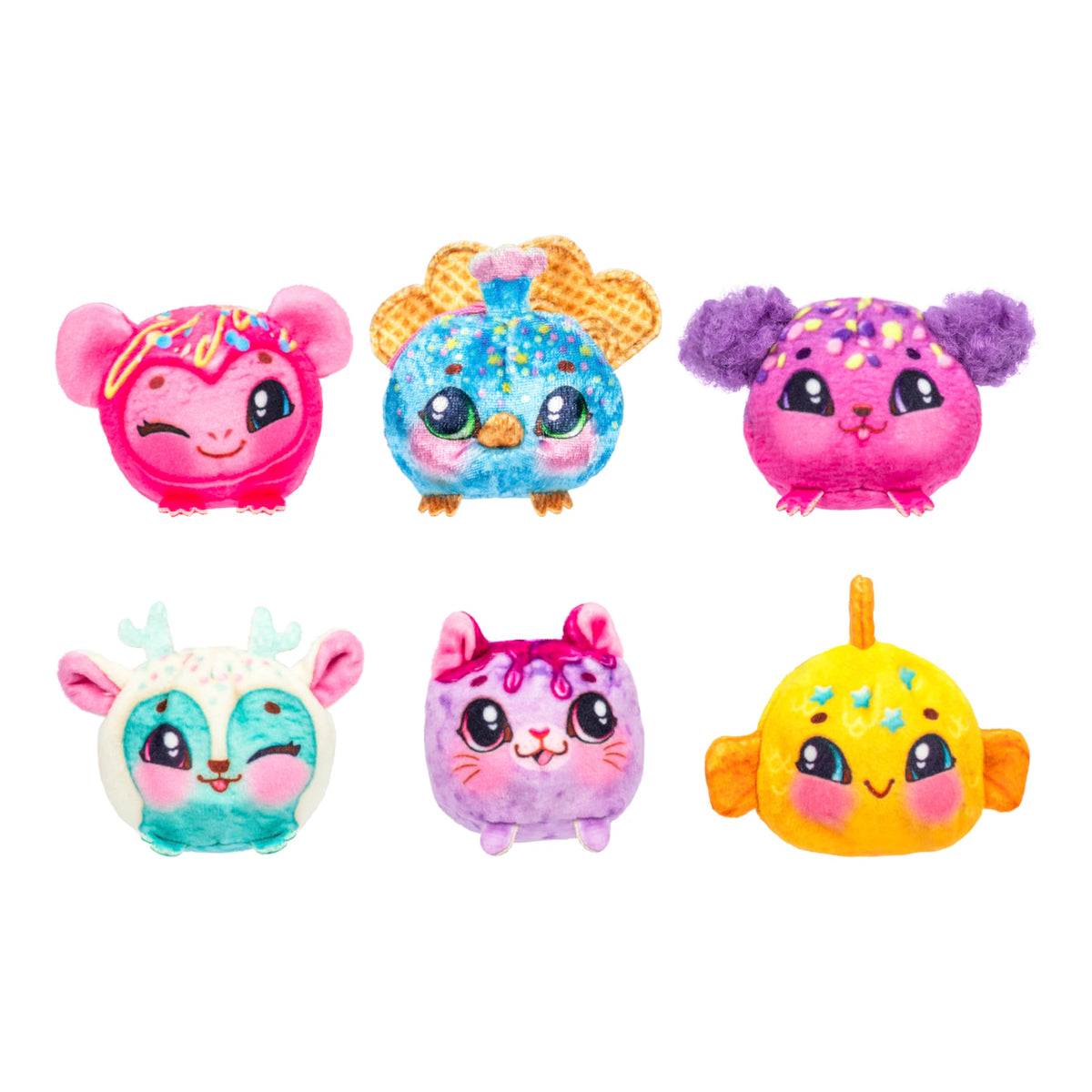 Open display-ready case shows the Yum Yumz collection beautifully