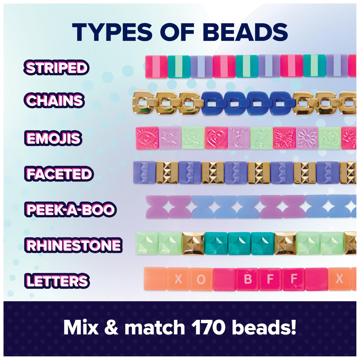 Cool Maker letter stickers for custom names and messages