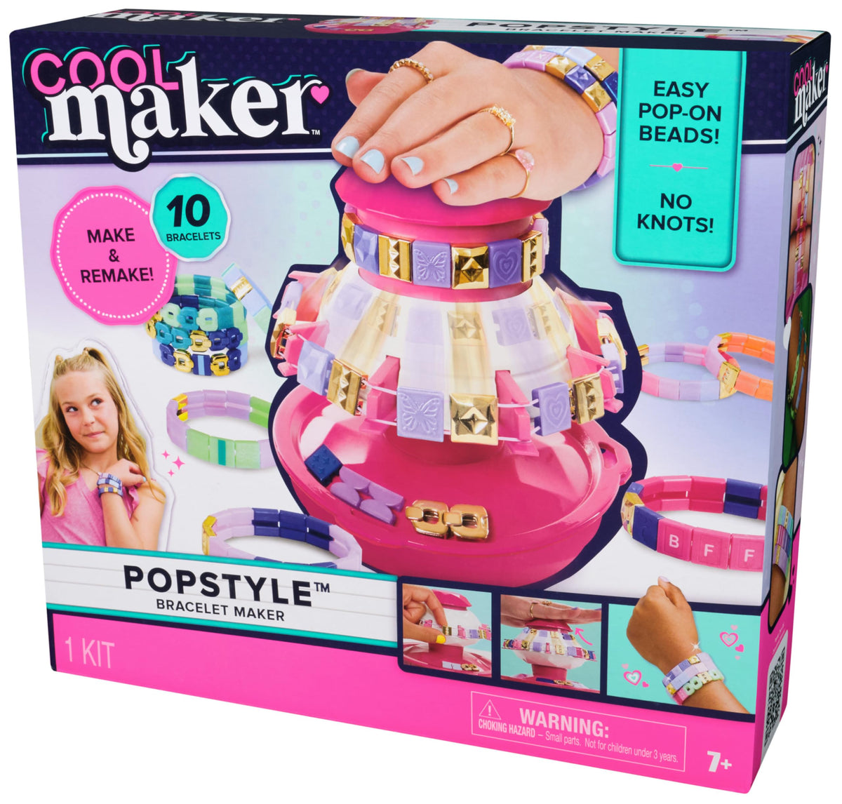 Cool Maker packaging variations show gifting-ready kit contents