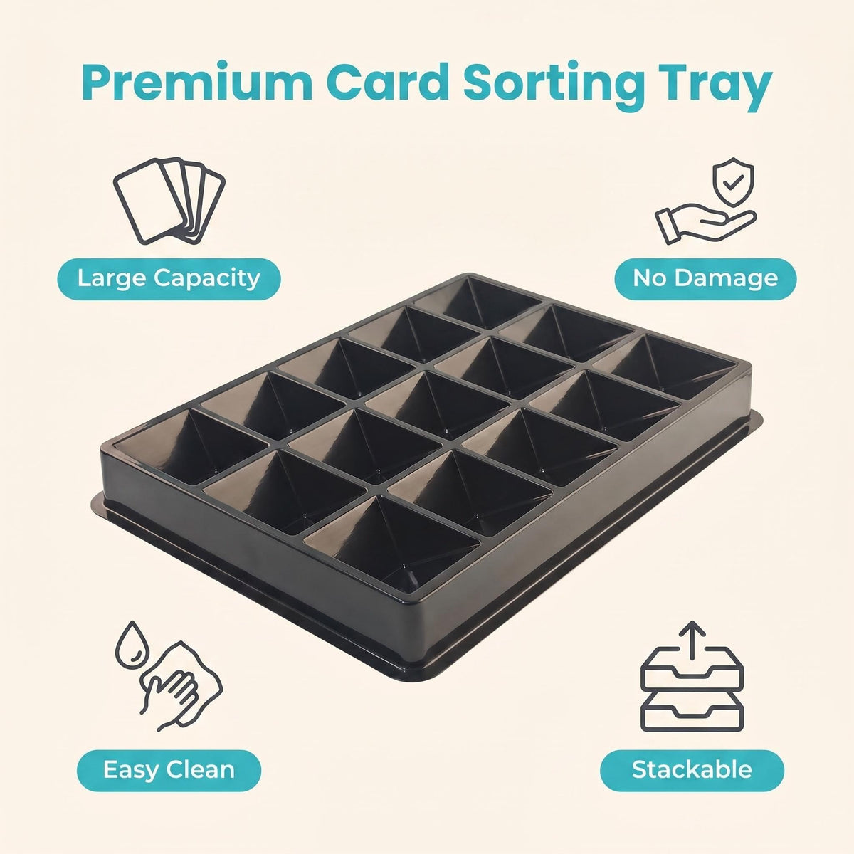 Coolbyl durable sorter emphasizes rugged construction for frequent event use.