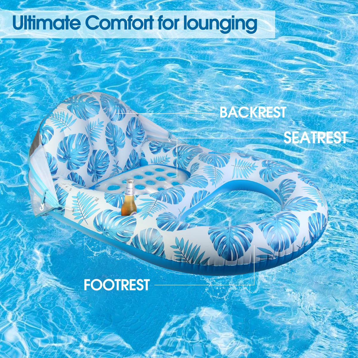 COOLCOOLDEE heavy-duty materials ensure durable pool use