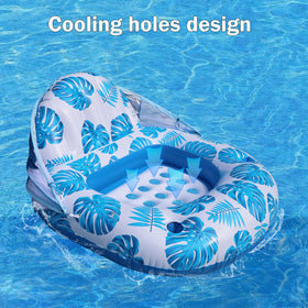 COOLCOOLDEE float includes a convenient cup holder for drinks