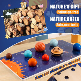 COOLDUCK large-planet-models keep components easy to grasp during play.