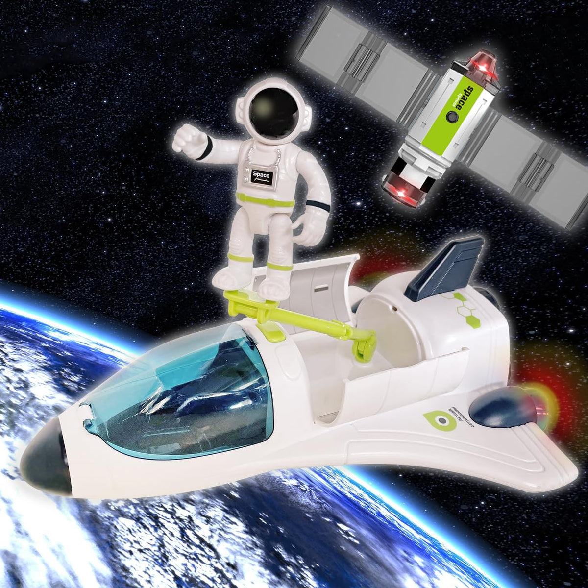 COOLDUCK rocket launch sounds add realistic excitement.