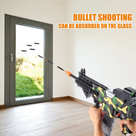 COOLFOX toy gun with 3 launch modes for flexible battle scenarios.