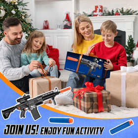 COOLFox soft foam darts safe for kids and compatible with the included blaster