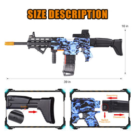 CoolFox wall-attachment suction bullets for wall-target play in blue