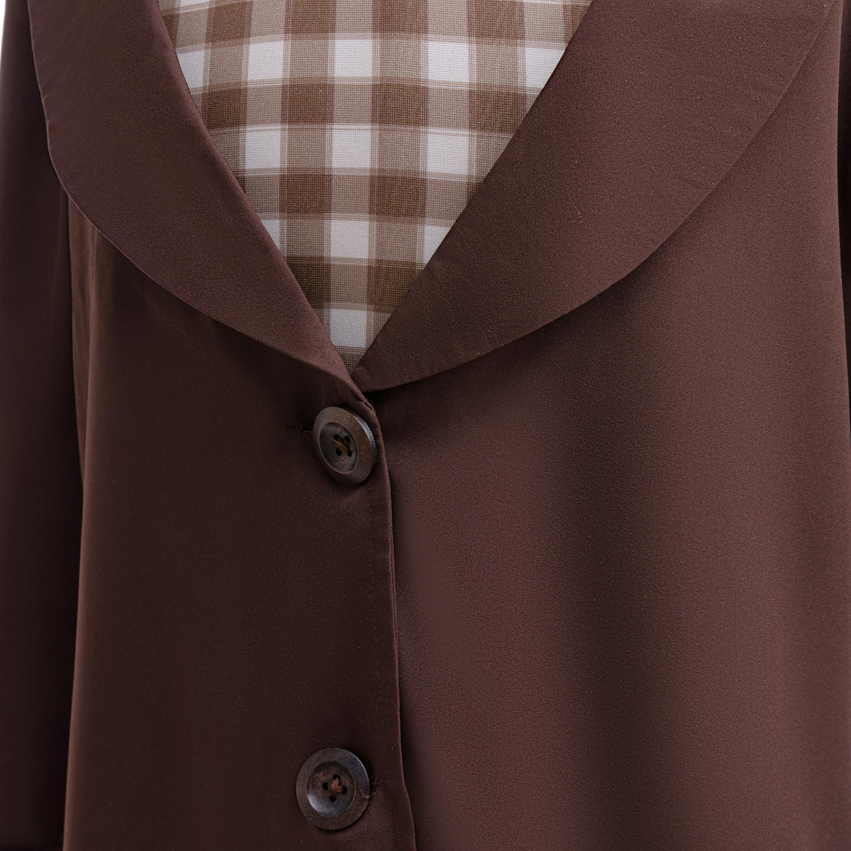 Coolproud Rosa Parks costume necklace completes the authentic ensemble.
