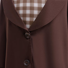 Coolproud Rosa Parks costume necklace completes the authentic ensemble.