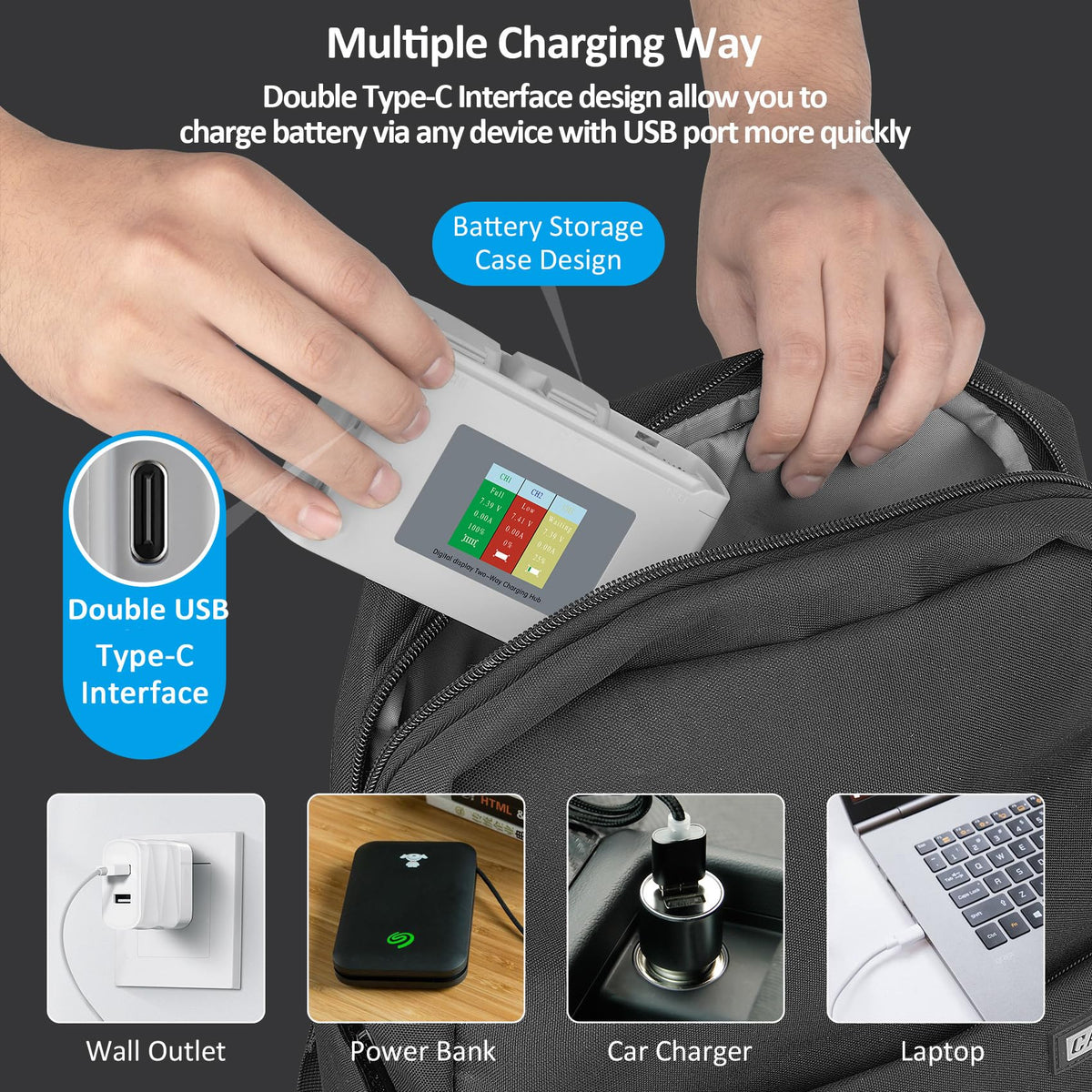 CoolShow charging kit with included accessories for easy setup.