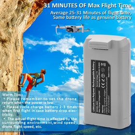 CoolShow safety protections on the drone battery for added reliability.