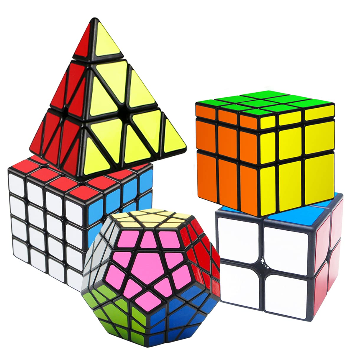 Coolzon Speed Cube Set 2x2 model in action boosts dexterity and focus