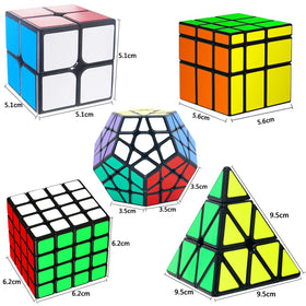 Coolzon Speed Cube Set packaging display shows a gift-ready bundle