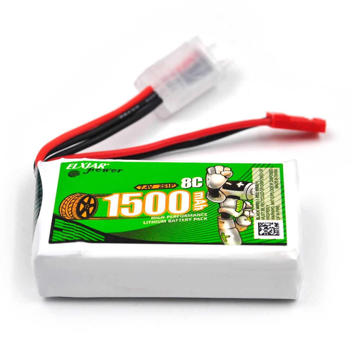 Coonyard JST connectors ensure quick, secure integration with the transmitter.