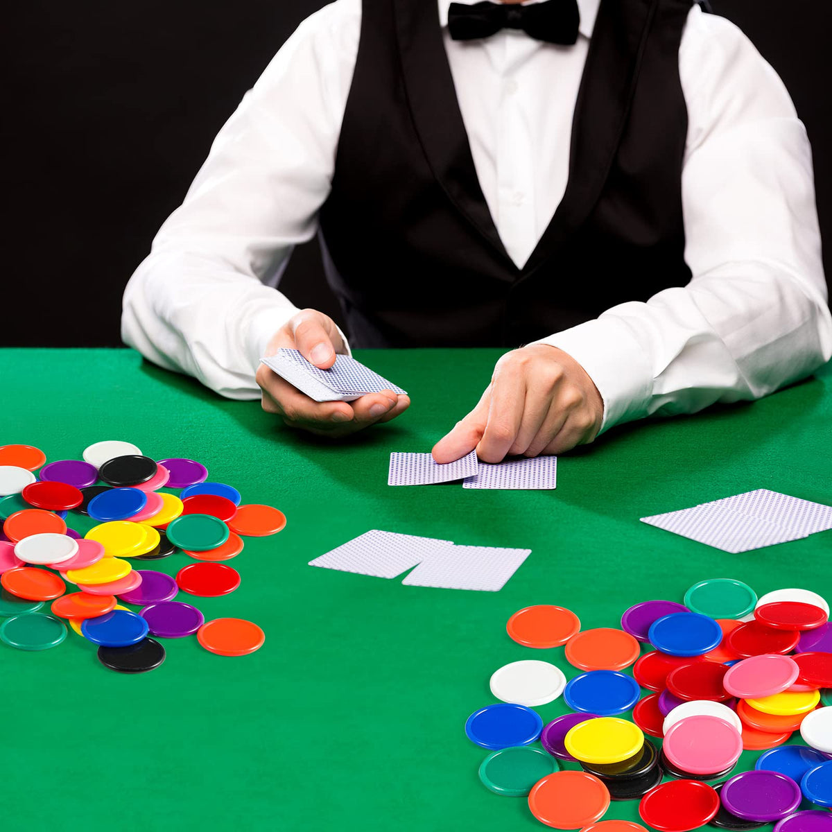Coopay bingo chips 1 inch easy-pickup markers ideal for fast gameplay