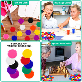 Coopay bulk chips 1000 count suitable for group play and classroom use