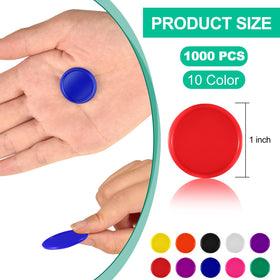Coopay plastic learning discs with raised edge for easy pickup
