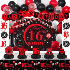 Coosilion 16th banner backdrop for bold birthday photos