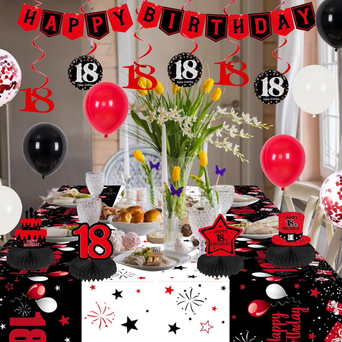 Coosilion black 10-inch latex balloons for elegant contrast