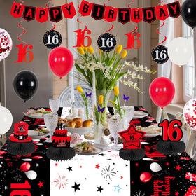 Coosilion black 10-inch latex balloons provide chic contrast
