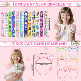 Coosilion cat slap bracelets for fun party accessories