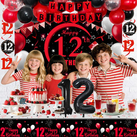 Coosilion red latex balloons for vibrant garlands