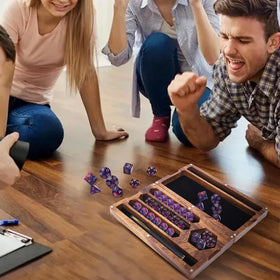 Coositel portable dice box offers easy carry and quick setup