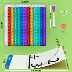 COOVA durable portable math tools for learning anywhere with flash cards.