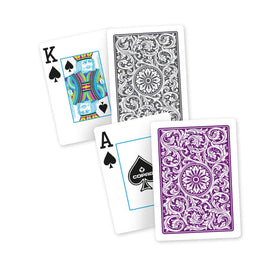 Copag 1546 butter-smooth shuffle finish improves handling and durability during games.