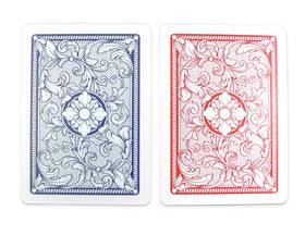Copag legacy design double-deck case keeps cards organized and portable.