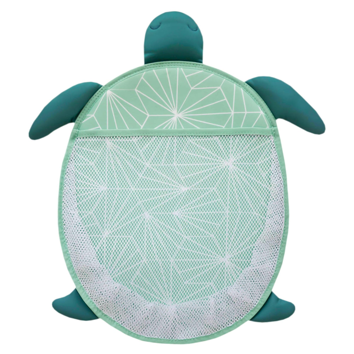 Copper Pearl Oceana extralarge mesh bath toy holder provides ample storage and quick-dry benefits.