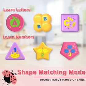 Coqin dual-language mode teaches English and Spanish through interactions.