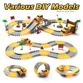 Coroiesty DIY track assembly, easy-to-connect pieces enable quick route customization.