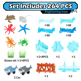 Coroiesty glow sticker sheet adds vibrant designs to tracks.