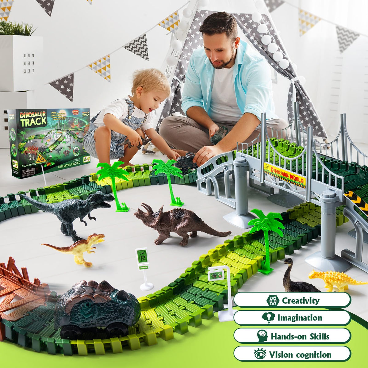 Coroiesty hanging bridge demonstrates dramatic play and multiple route ideas.