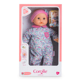 Corolle Bebe Calin Capucine clothing and accessories expand nurturing play.