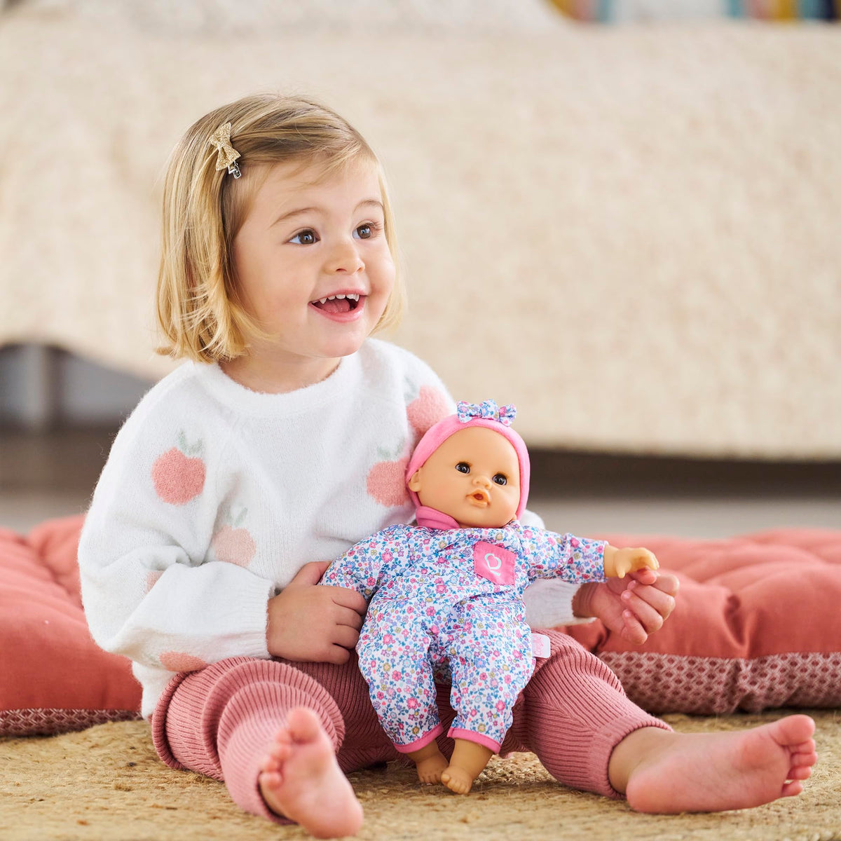 Corolle Bebe Calin Capucine premium materials and durable construction for daily play.