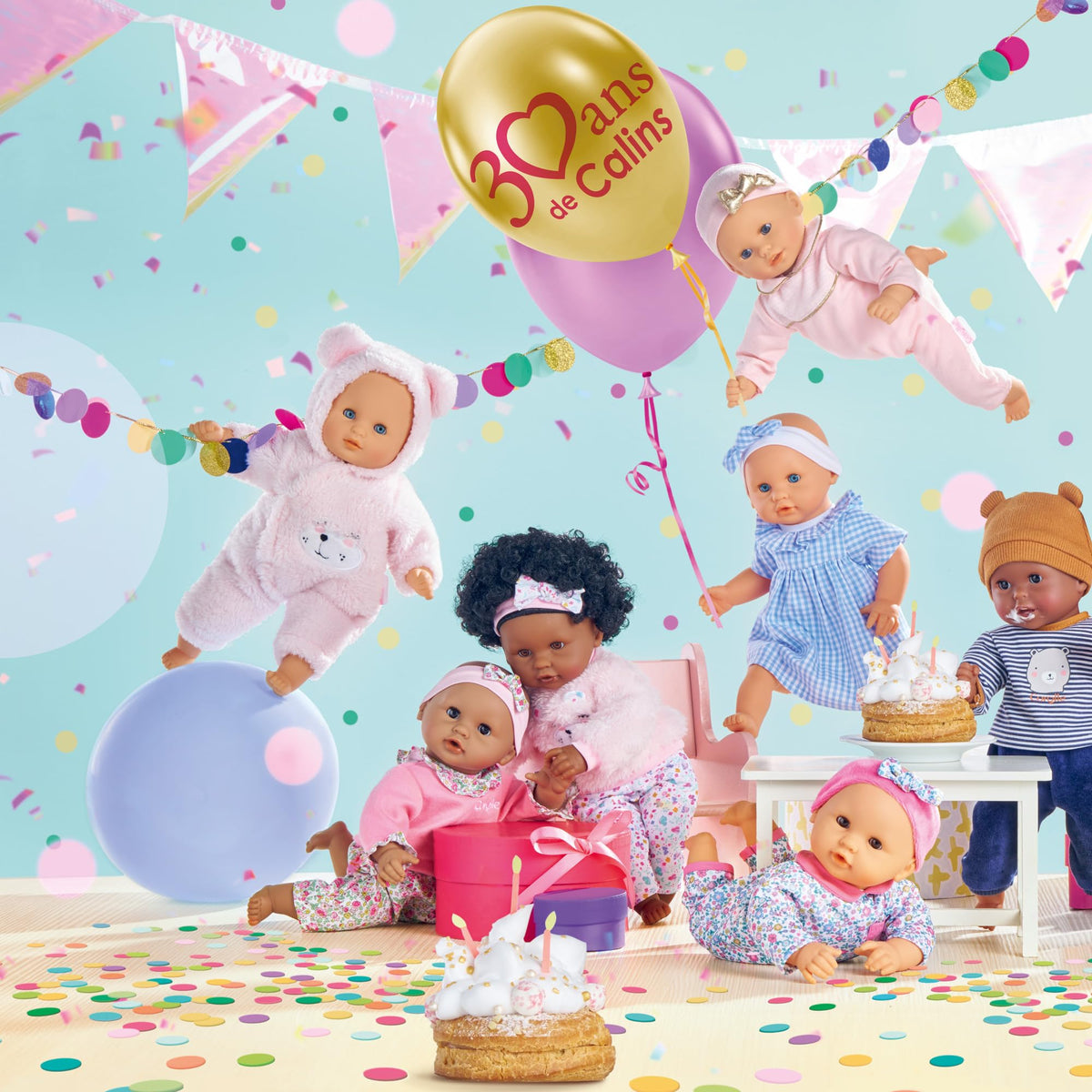 Corolle Bebe Calin Capucine easy-care surface washable doll.