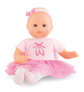 Corolle Bébé Calin Maeva 12in doll with soft body for cuddling.