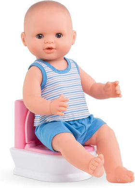 Corolle durable construction stands up to years of cozy pretend play.