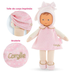Machine washable on delicate cycle for quick cleaning after playtime.