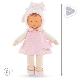 Corolle Miss Starry Dreams includes a sewn-in label for easy identification.