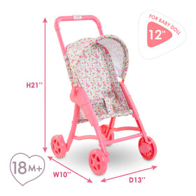Corolle stroller wheels glide smoothly for play
