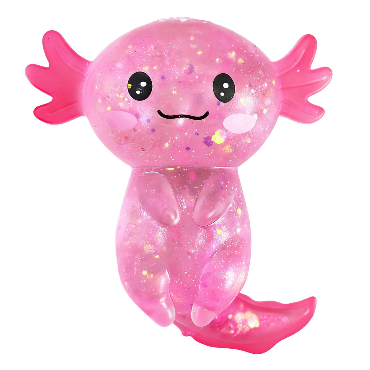Coroto axolotl squishy blue-pink care tip for keeping colors vibrant