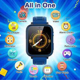 Cosjoype Kids Watch side view showing durable strap and slim profile.