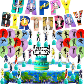 Cosmic Party gaming banner as a bold centerpiece for a video game themed party.