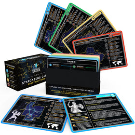 Cosmic Shards Stargazing Cards packshot for on-the-go constellation learning.